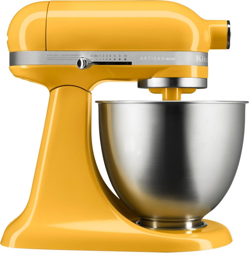 batidora kitchen aid amarillo