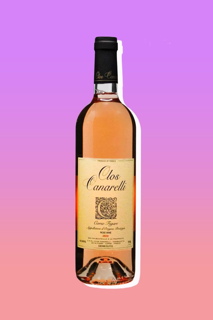 Rosé, Clos Canarelli-vinos radicales