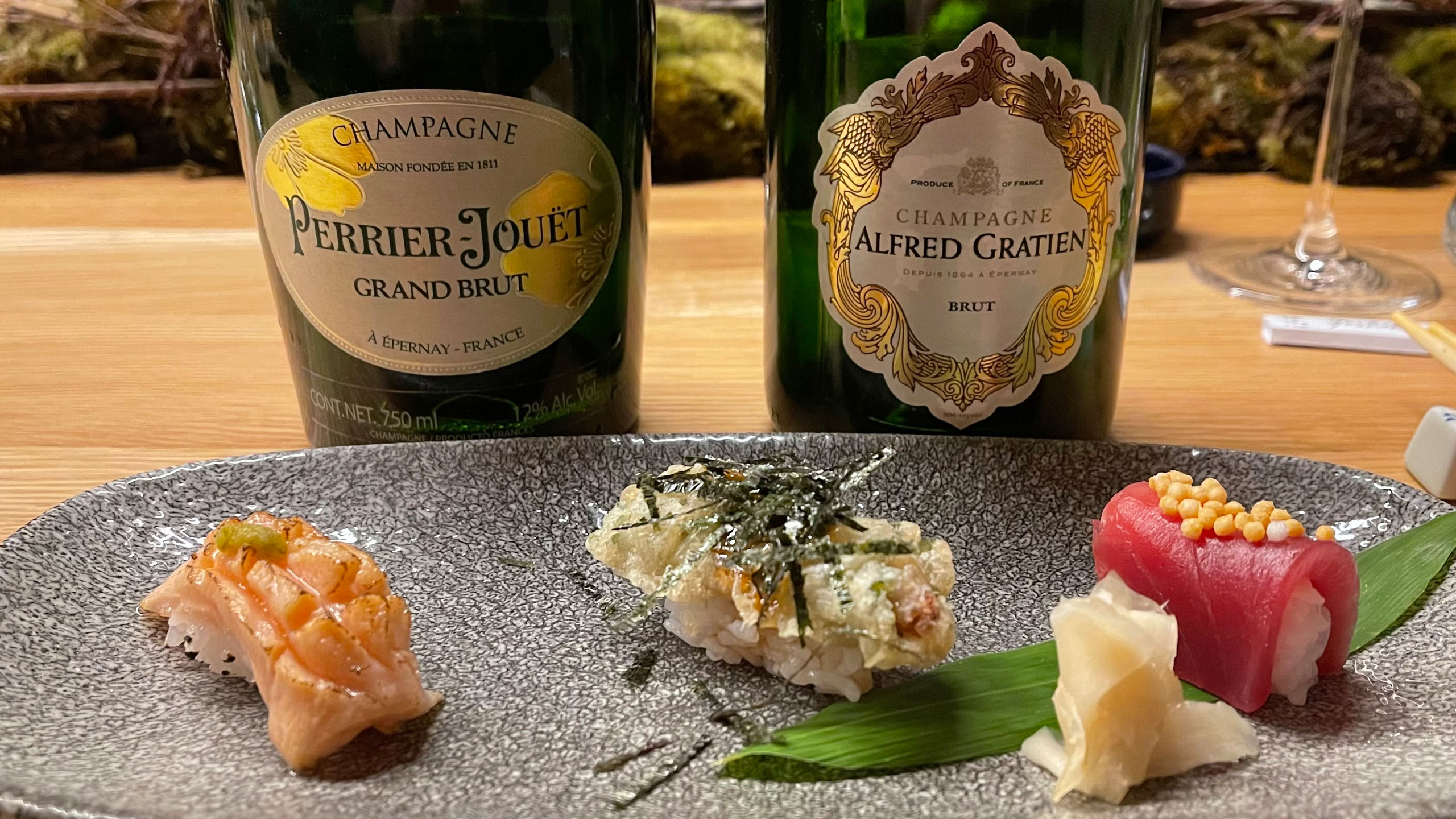 Cocina japonesa y champagne en Yoshimi